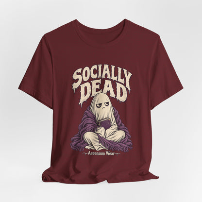 Socially Dead — Halloween Unisex Tee | Ascensum Wear