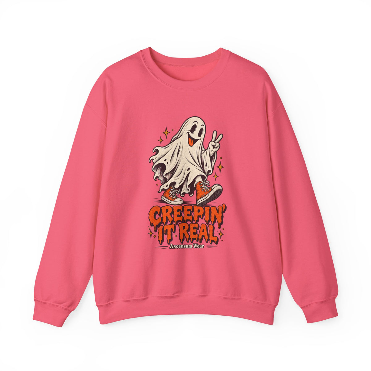 Creepin' It Real — Halloween Unisex Crewneck | Ascensum Wear
