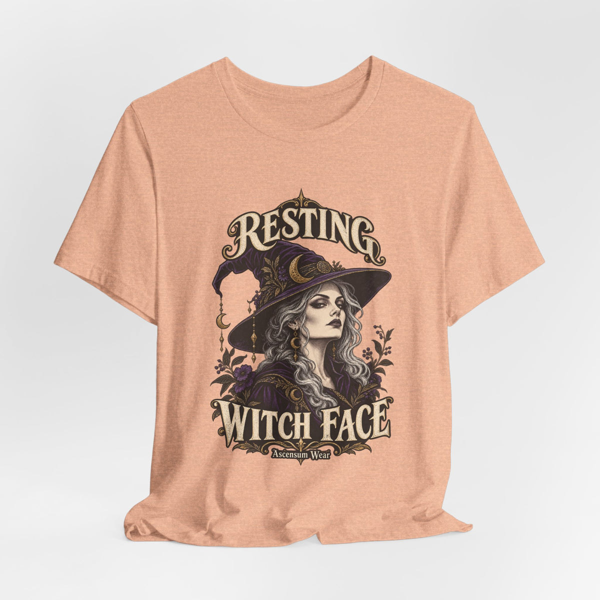 Resting Witch Face — Halloween Unisex Tee | Ascensum Wear