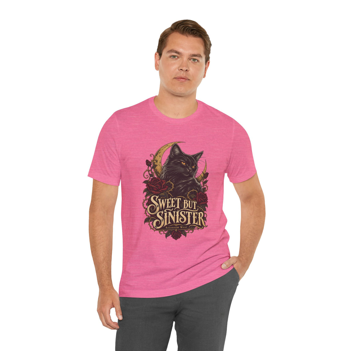 Sweet But Sinister — Black Cat Halloween Tee | Ascensum Wear