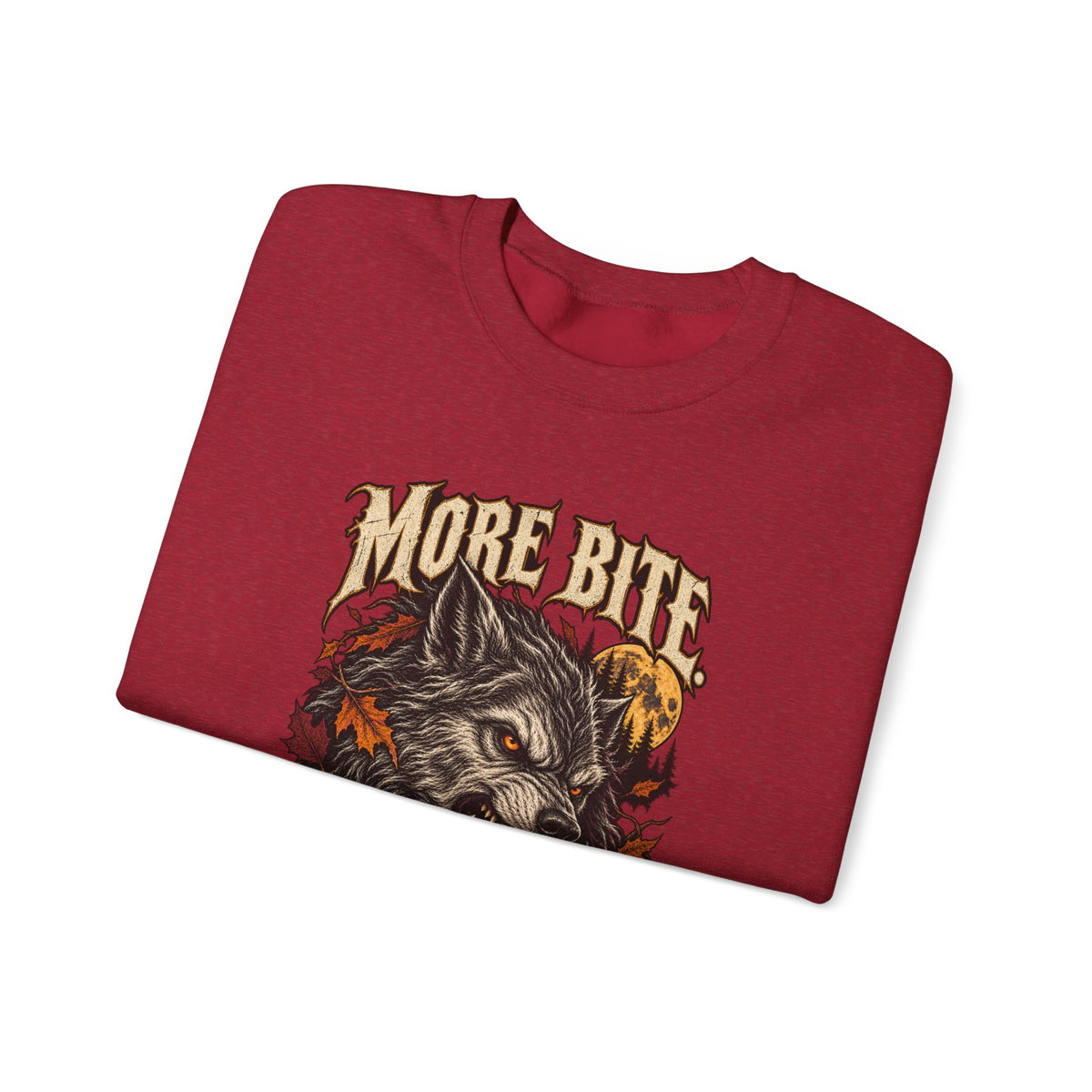 More Bite Less Bark — Halloween Unisex Crewneck | Ascensum Wear