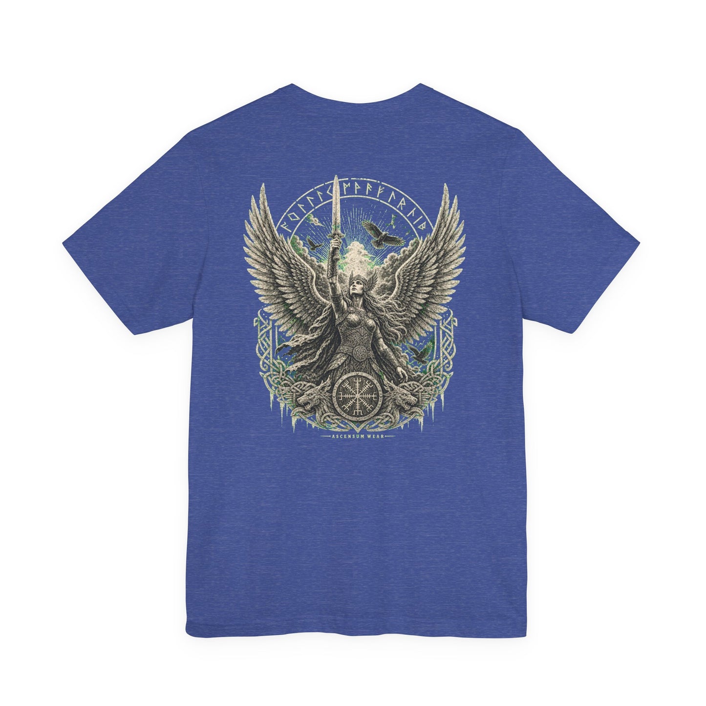 Valkyrie — Norse Back Print T-Shirt | Ascensum Wear