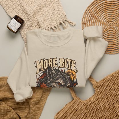 More Bite Less Bark — Halloween Unisex Crewneck | Ascensum Wear
