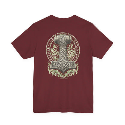 Mjölnir — Norse Hammer Back Print T-Shirt | Ascensum Wear