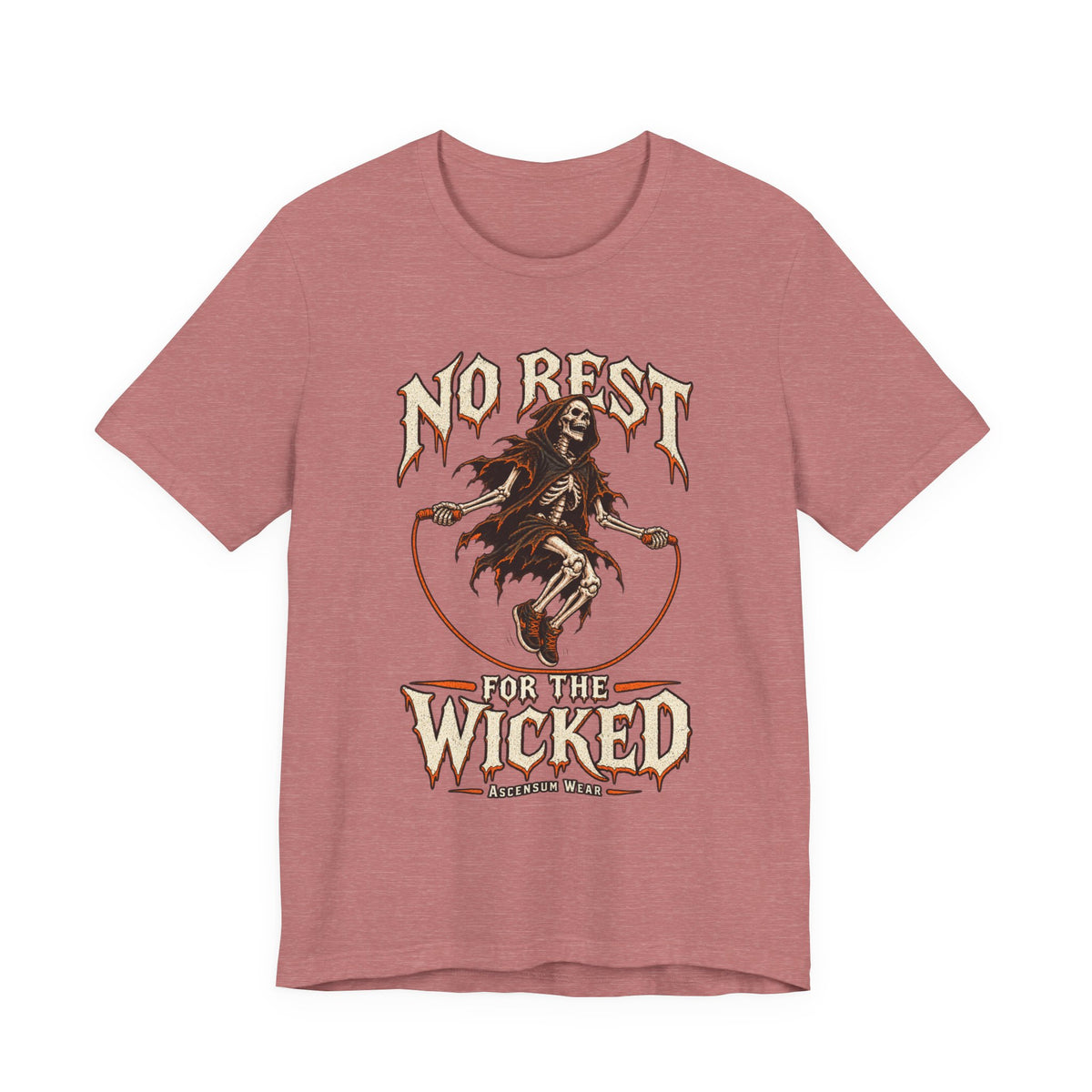No Rest for the Wicked — Halloween Unisex Tee | Ascensum Wear