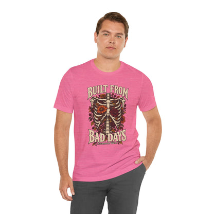 Bullet From Bad Days — Skeleton Flowers Halloween Tee | Ascensum Wear
