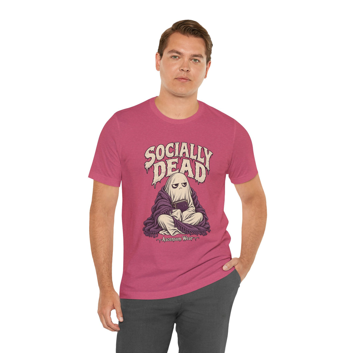 Socially Dead — Halloween Unisex Tee | Ascensum Wear