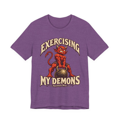 Exercising My Demons — Halloween Unisex Tee | Ascensum Wear