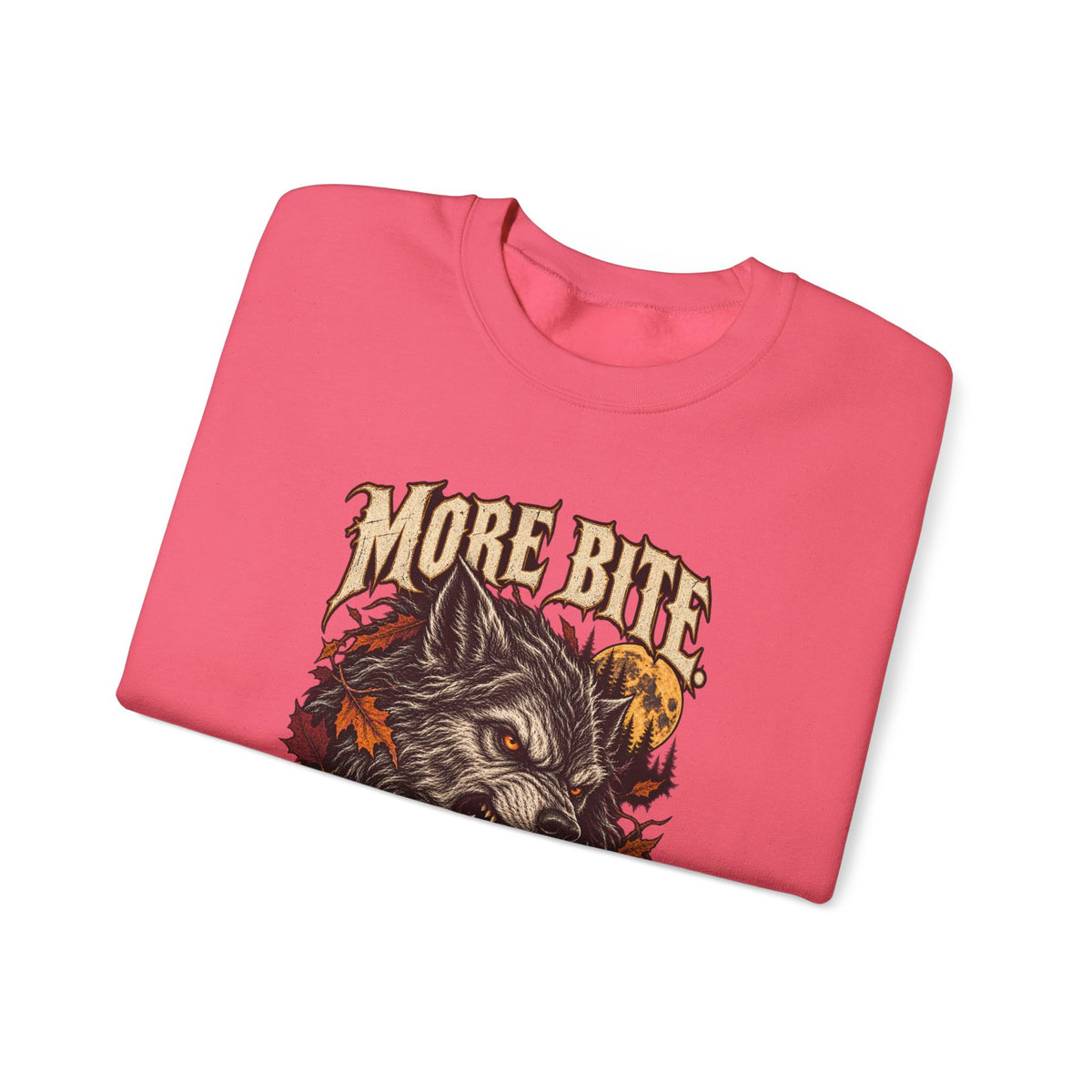More Bite Less Bark — Halloween Unisex Crewneck | Ascensum Wear