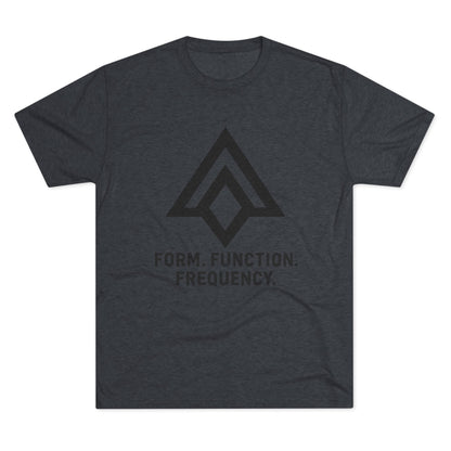 Form. Function. Frequency.  Logo Signature Alignment Tee