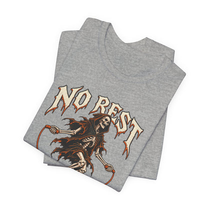 No Rest for the Wicked — Halloween Unisex Tee | Ascensum Wear