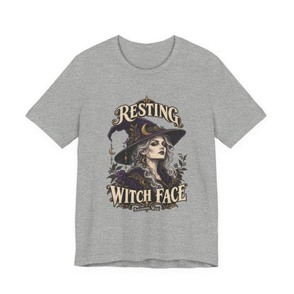 Resting Witch Face — Halloween Unisex Tee | Ascensum Wear
