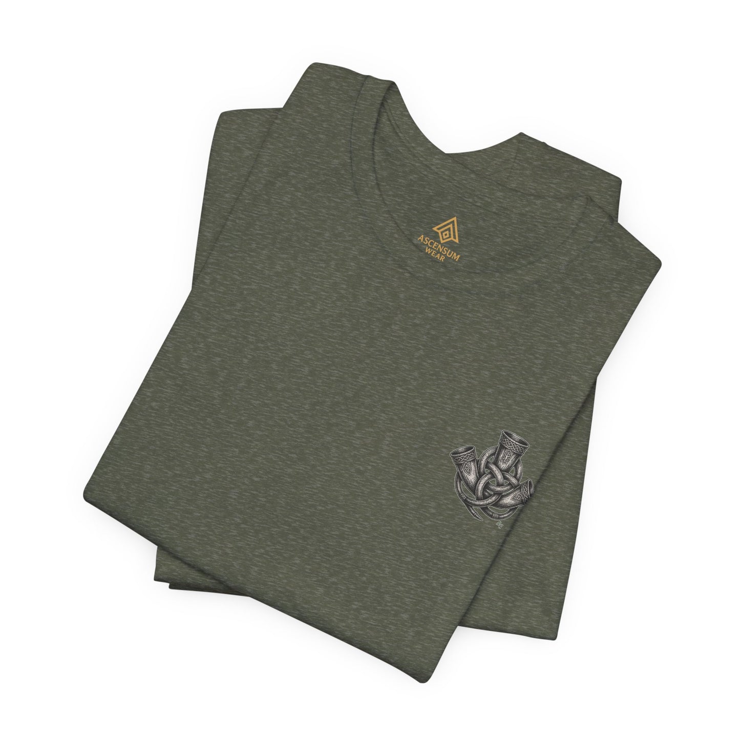 Mjölnir — Norse Hammer Back Print T-Shirt | Ascensum Wear