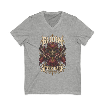 Bloom After Dark — Halloween Unisex V Neck | Ascensum Wear