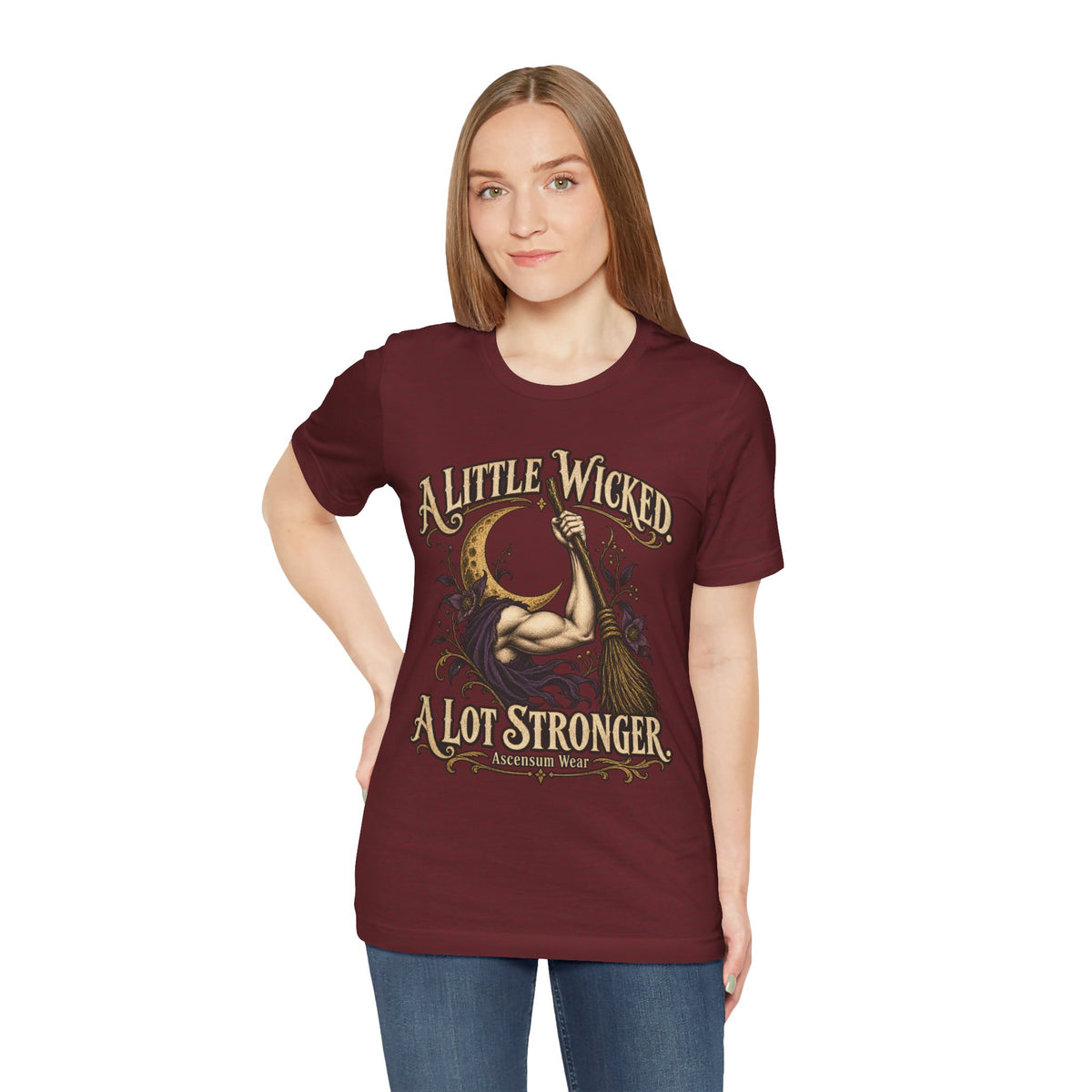 A Little Wicked A Lot Stronger — Halloween Unisex Tee | Ascensum Wear