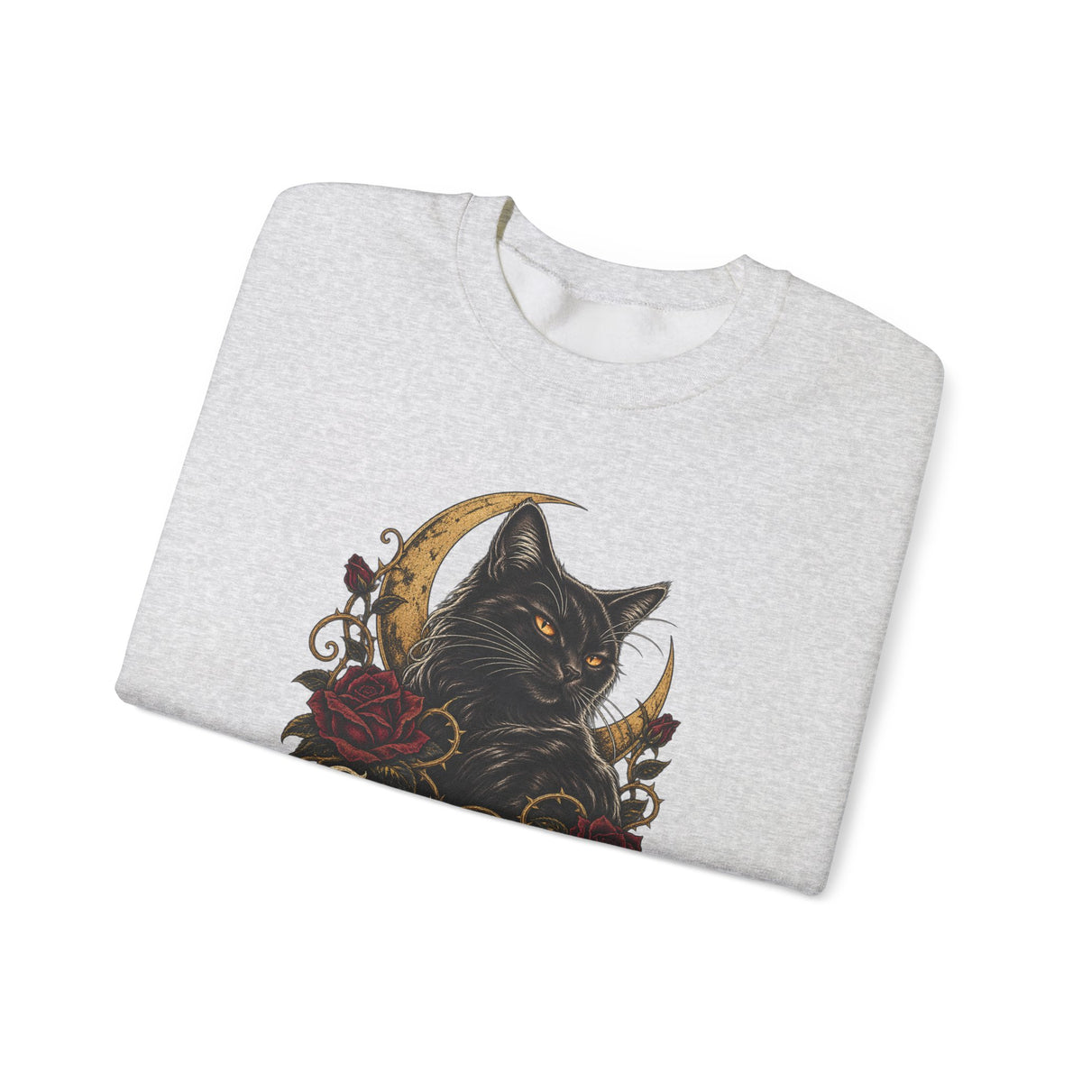 Sweet But Sinister — Black Cat Halloween Crewneck | Ascensum Wear