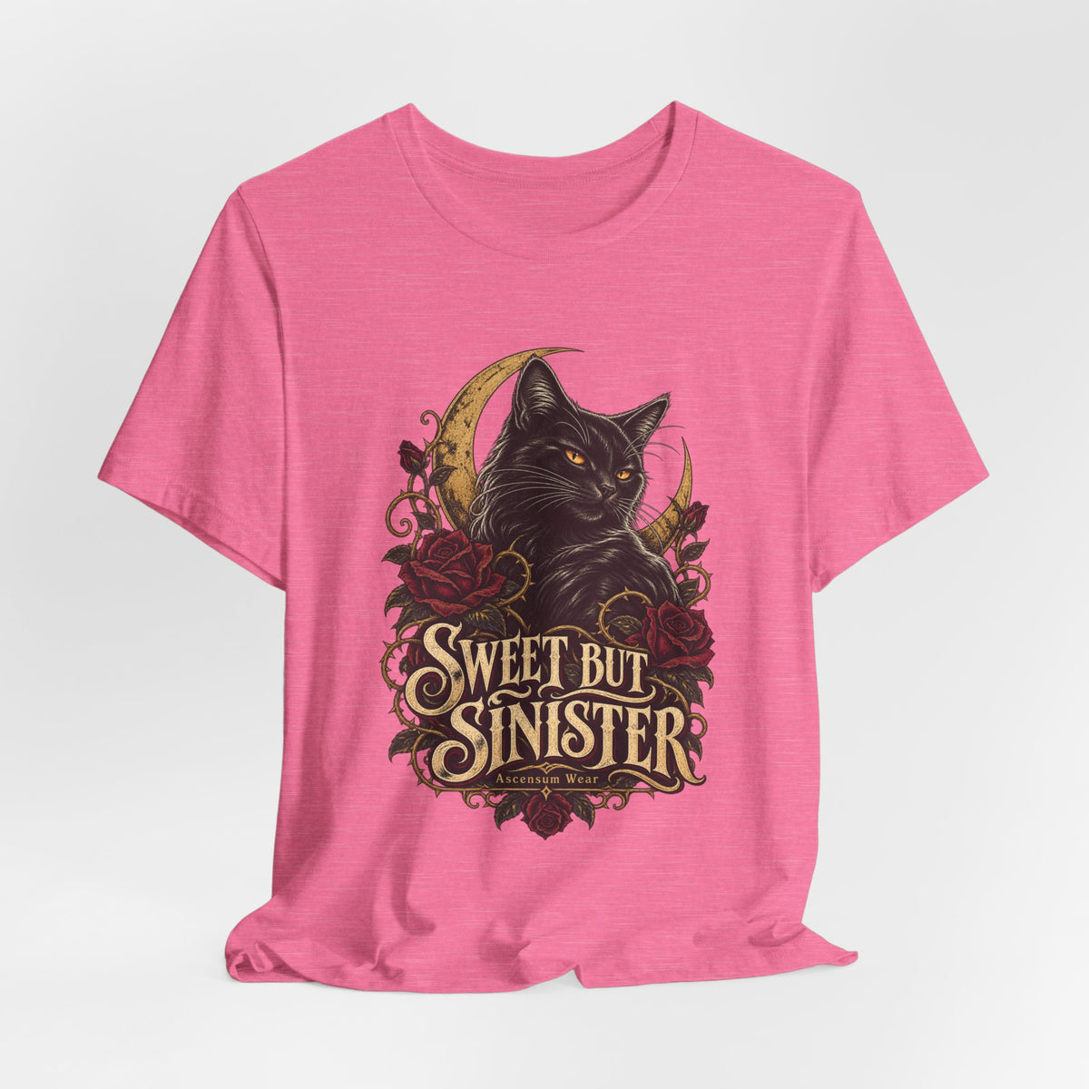 Sweet But Sinister — Black Cat Halloween Tee | Ascensum Wear