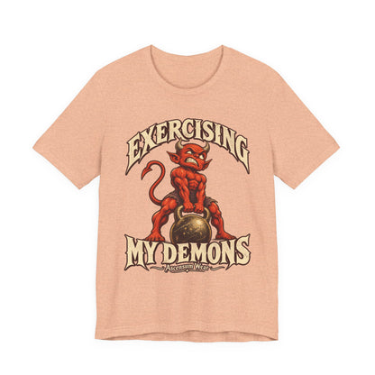 Exercising My Demons — Halloween Unisex Tee | Ascensum Wear