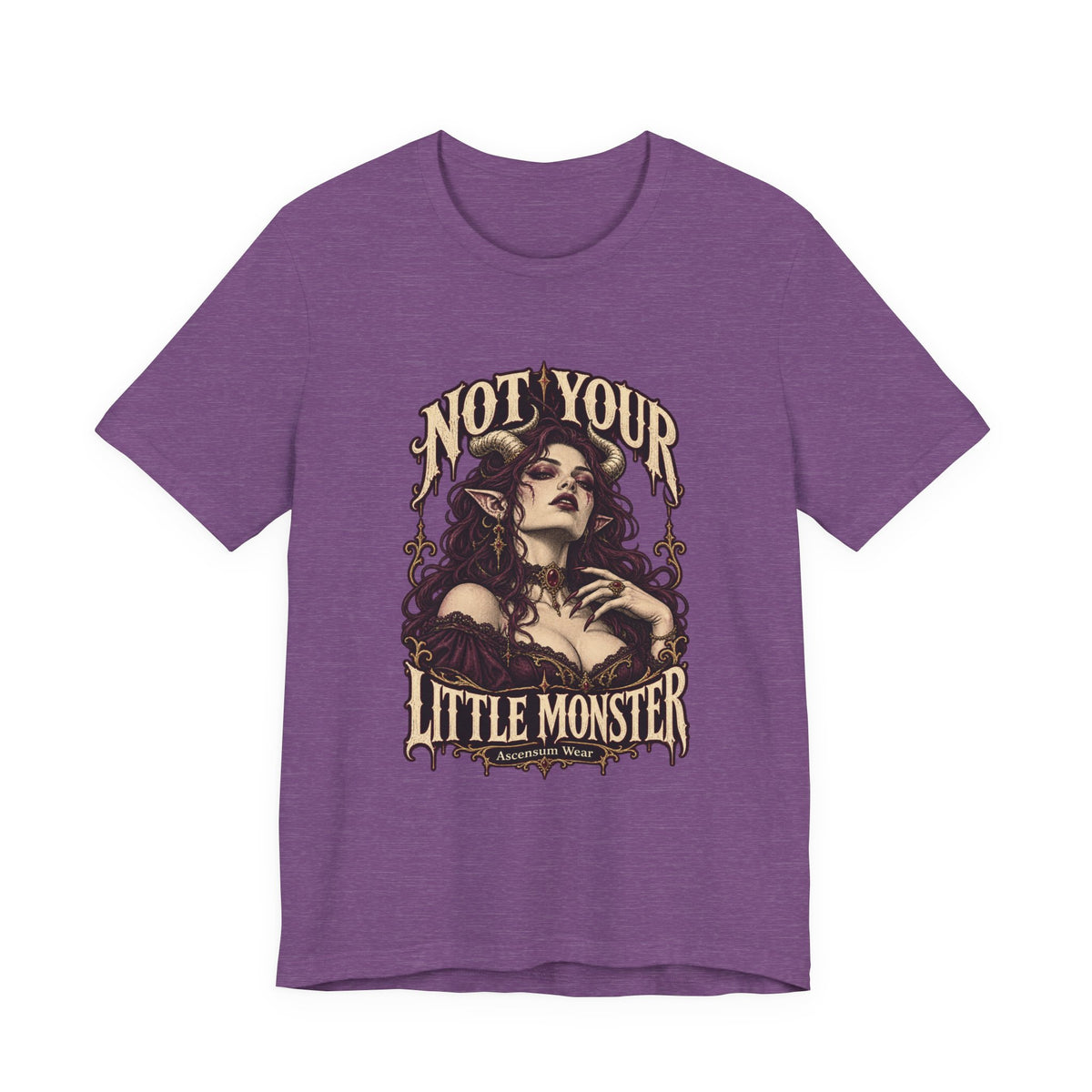 Not Your Little Monster — Halloween Graphic Tee | Ascensum Wear