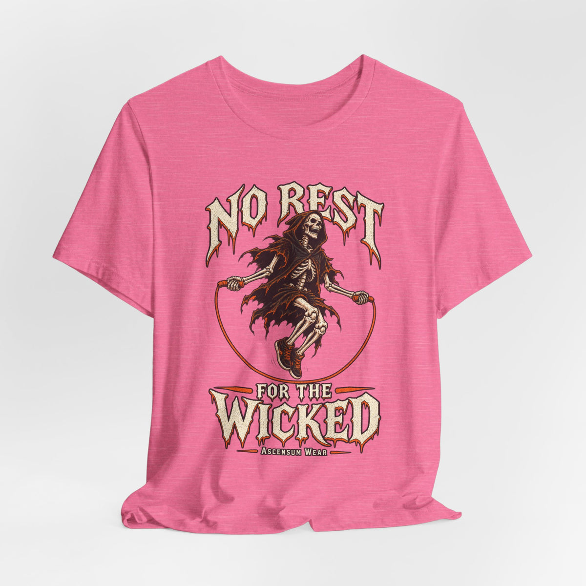 No Rest for the Wicked — Halloween Unisex Tee | Ascensum Wear