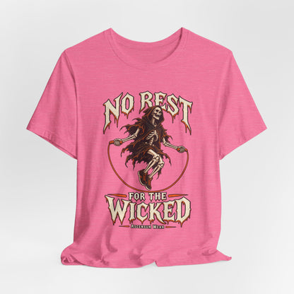 No Rest for the Wicked — Halloween Unisex Tee | Ascensum Wear