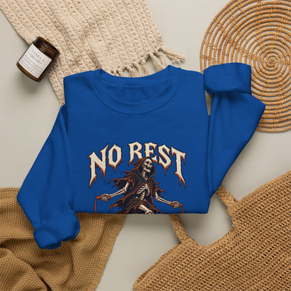 No Rest for the Wicked — Halloween Unisex Crewneck| Ascensum Wear
