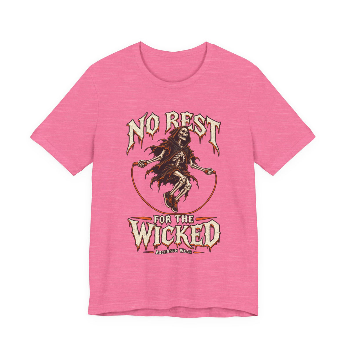 No Rest for the Wicked — Halloween Unisex Tee | Ascensum Wear