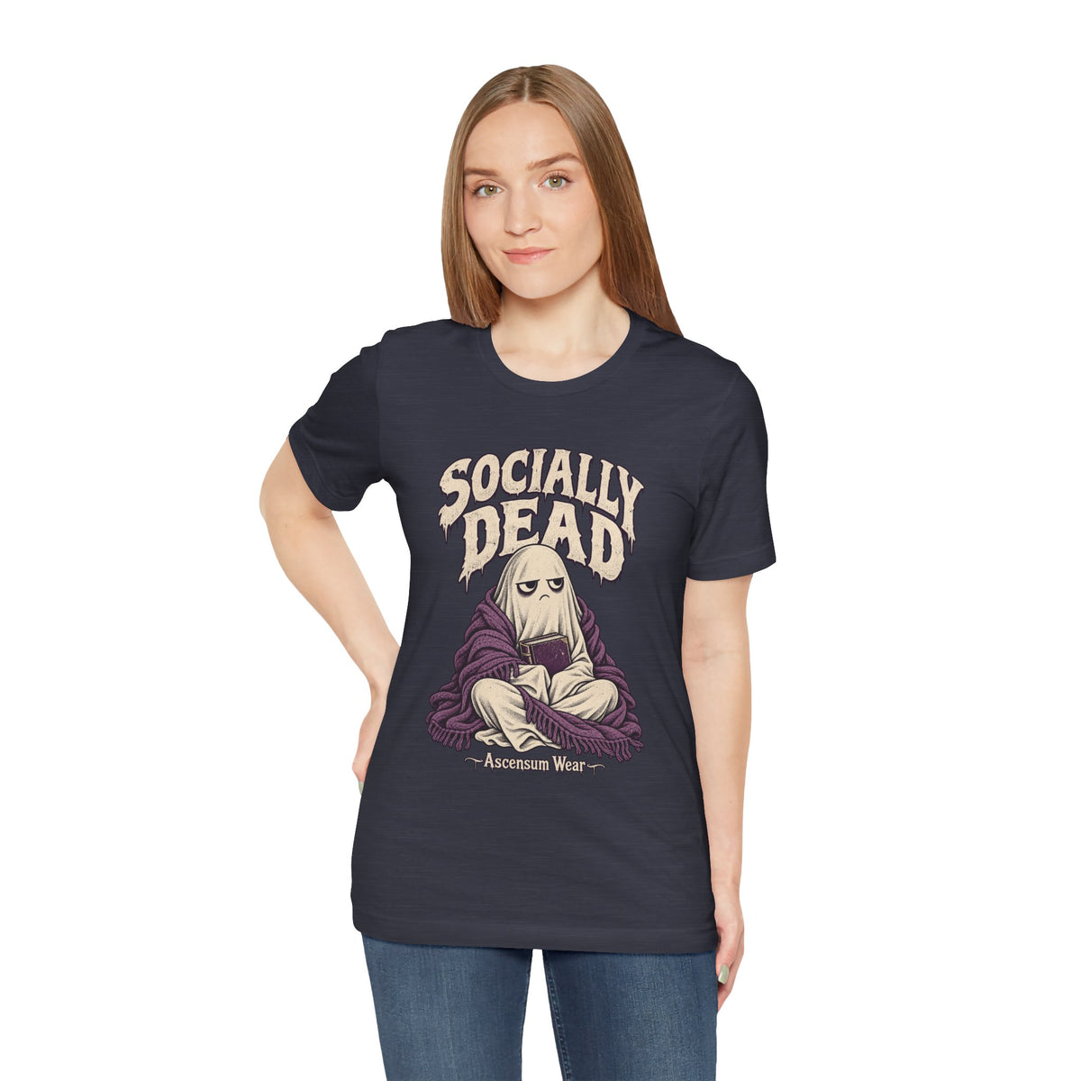 Socially Dead — Halloween Unisex Tee | Ascensum Wear