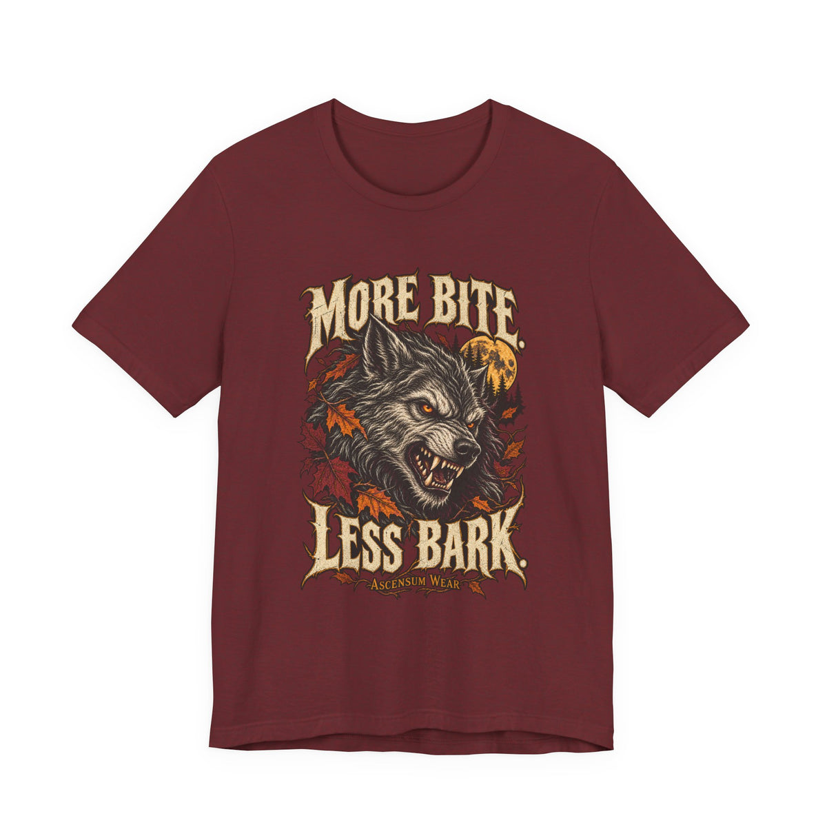 More Bite Less Bark — Halloween Unisex Tee | Ascensum Wear