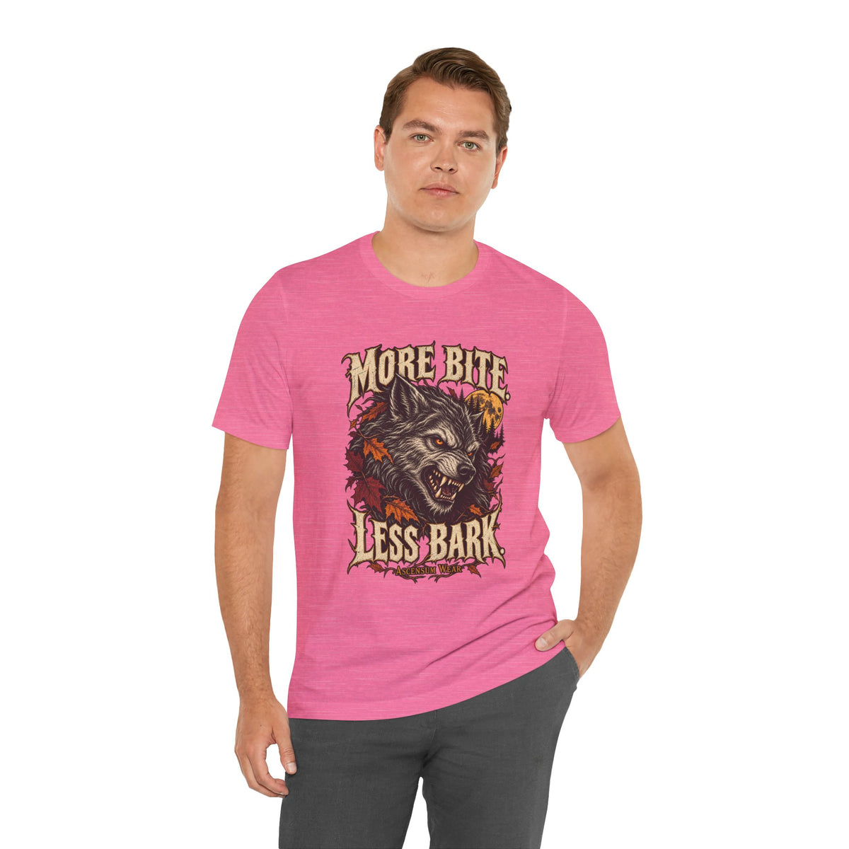 More Bite Less Bark — Halloween Unisex Tee | Ascensum Wear