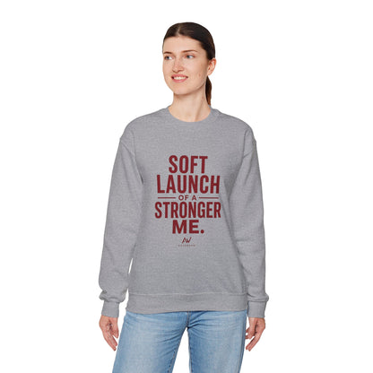 Soft Launch of a Stronger Me — Women's Empowerment Crewneck | Ascensum Wear