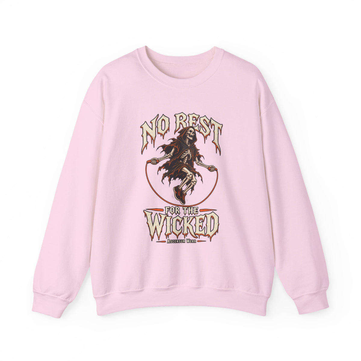 No Rest for the Wicked — Halloween Unisex Crewneck| Ascensum Wear