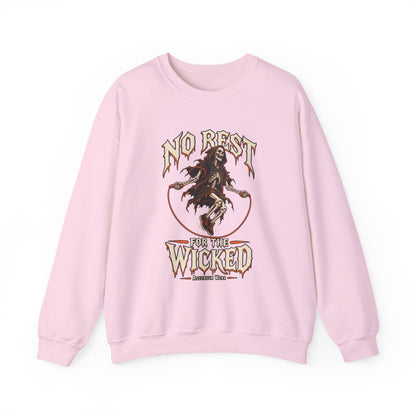 No Rest for the Wicked — Halloween Unisex Crewneck| Ascensum Wear