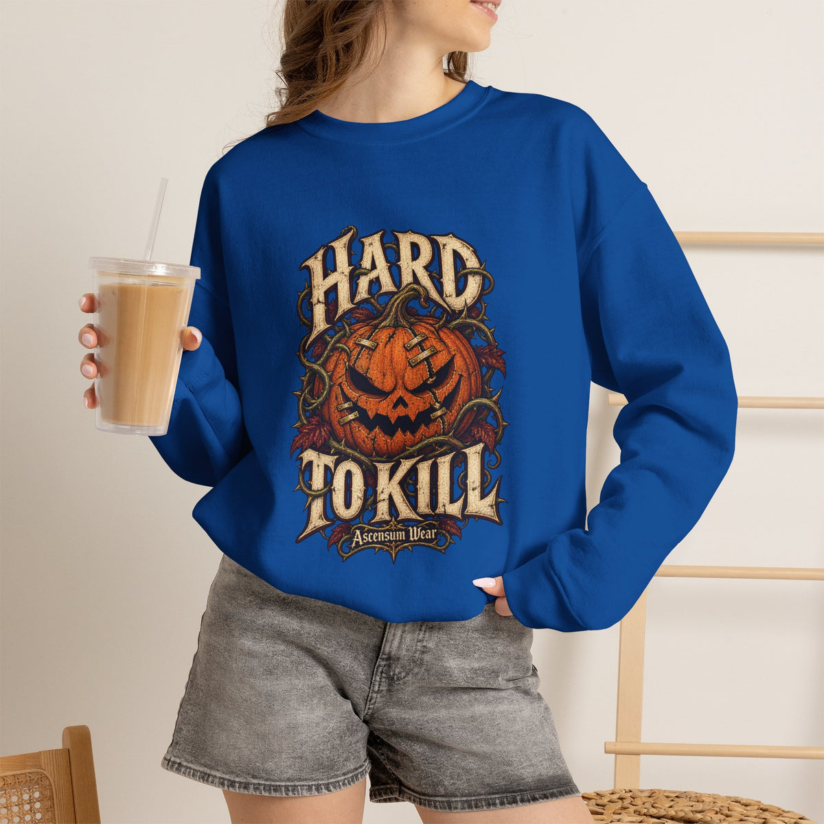 Hard to Kill — Halloween Unisex Crewneck | Ascensum Wear