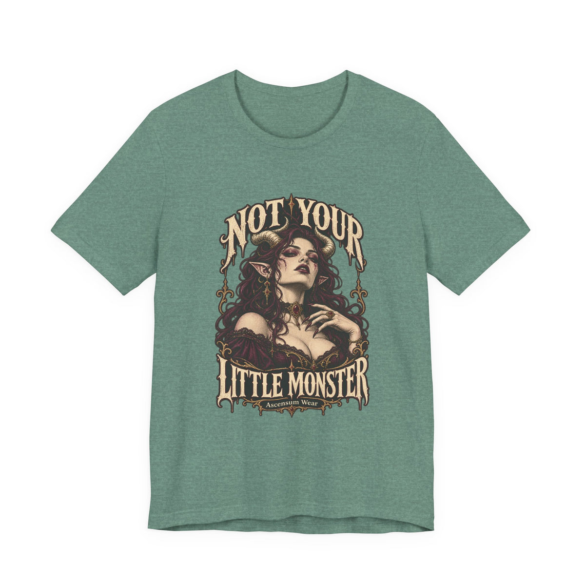 Not Your Little Monster — Halloween Graphic Tee | Ascensum Wear