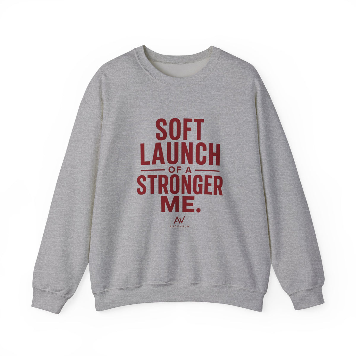 Soft Launch of a Stronger Me — Women's Empowerment Crewneck | Ascensum Wear
