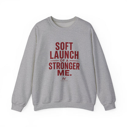 Soft Launch of a Stronger Me — Women's Empowerment Crewneck | Ascensum Wear