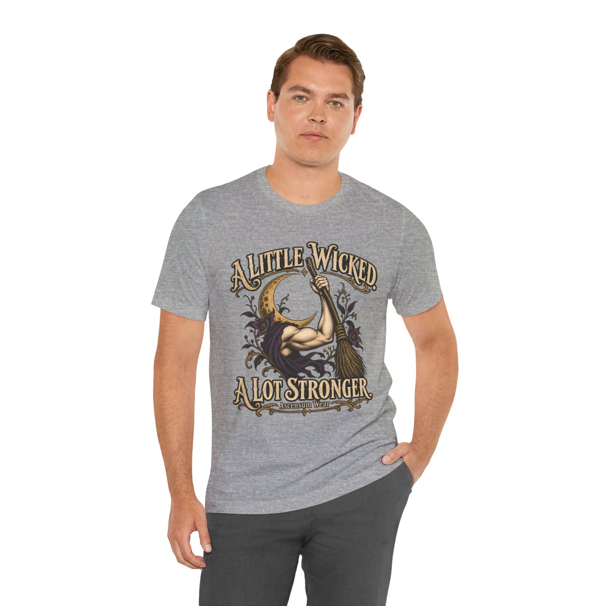 A Little Wicked A Lot Stronger — Halloween Unisex Tee | Ascensum Wear