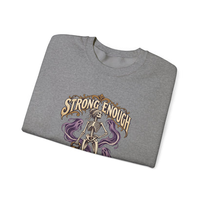 Strong Enough to Haunt You — Halloween Unisex Crewneck | Ascensum Wear