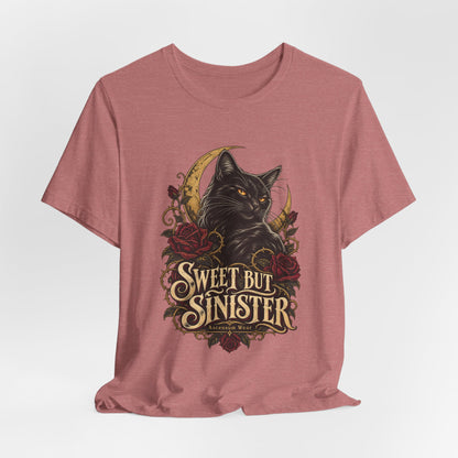 Sweet But Sinister — Black Cat Halloween Tee | Ascensum Wear