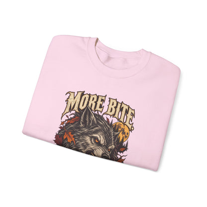 More Bite Less Bark — Halloween Unisex Crewneck | Ascensum Wear