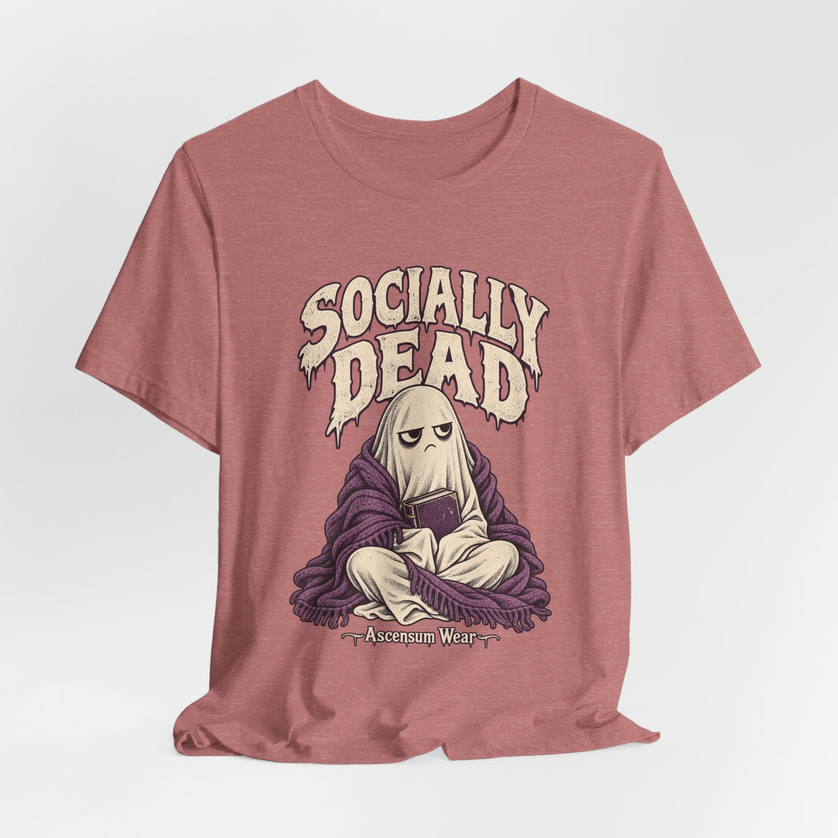 Socially Dead — Halloween Unisex Tee | Ascensum Wear