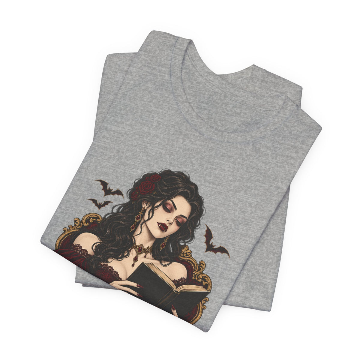 Unbothered & Undead — Women's Gothic Halloween Tee | Ascensum Wear