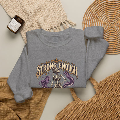 Strong Enough to Haunt You — Halloween Unisex Crewneck | Ascensum Wear