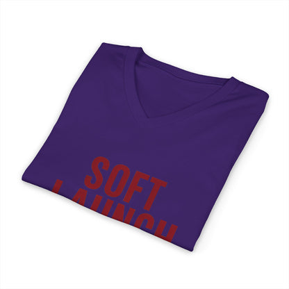 Soft Launch of a Stronger Me | Women's Empowerment V-Neck Tee