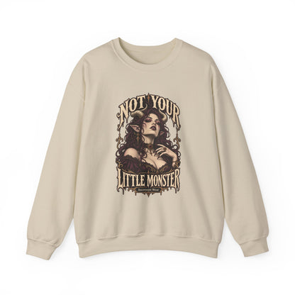 Not Your Little Monster — Halloween Graphic Crewneck | Ascensum Wear