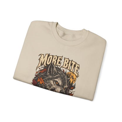 More Bite Less Bark — Halloween Unisex Crewneck | Ascensum Wear