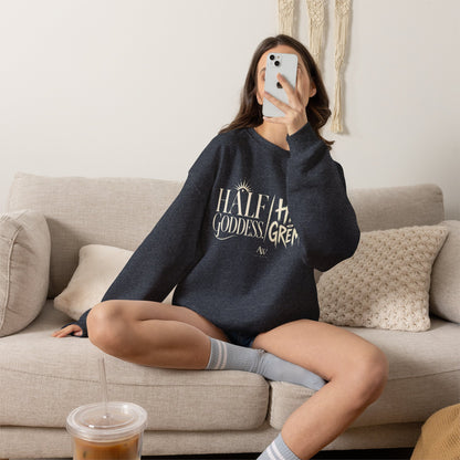 Half Goddess, Half Gremlin — Women's Empowerment Crewneck | Ascensum Wear