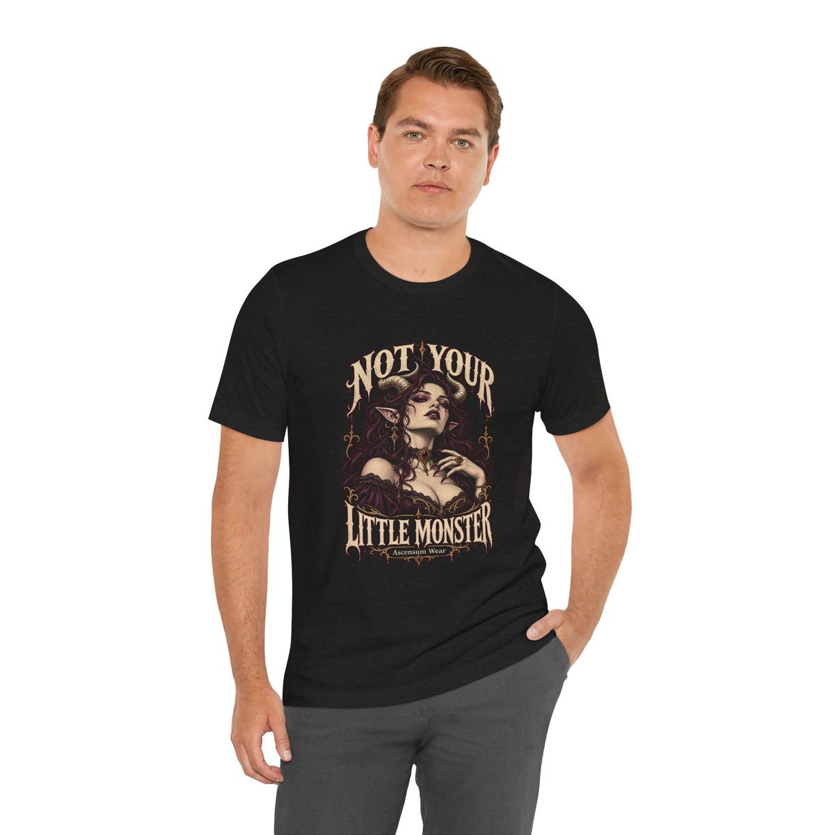 Not Your Little Monster — Halloween Graphic Tee | Ascensum Wear