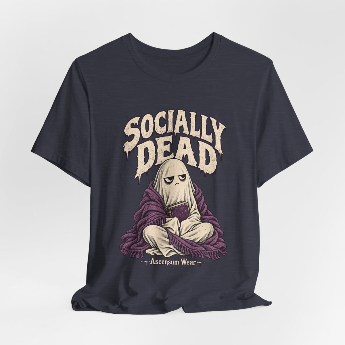 Socially Dead — Halloween Unisex Tee | Ascensum Wear